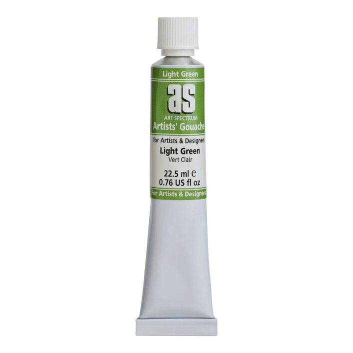 AS GOUACHE 22 5ML LIGHT GREEN