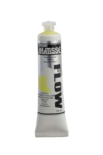 MATISSE FLOW 75ML NICKEL TITANATE YELL