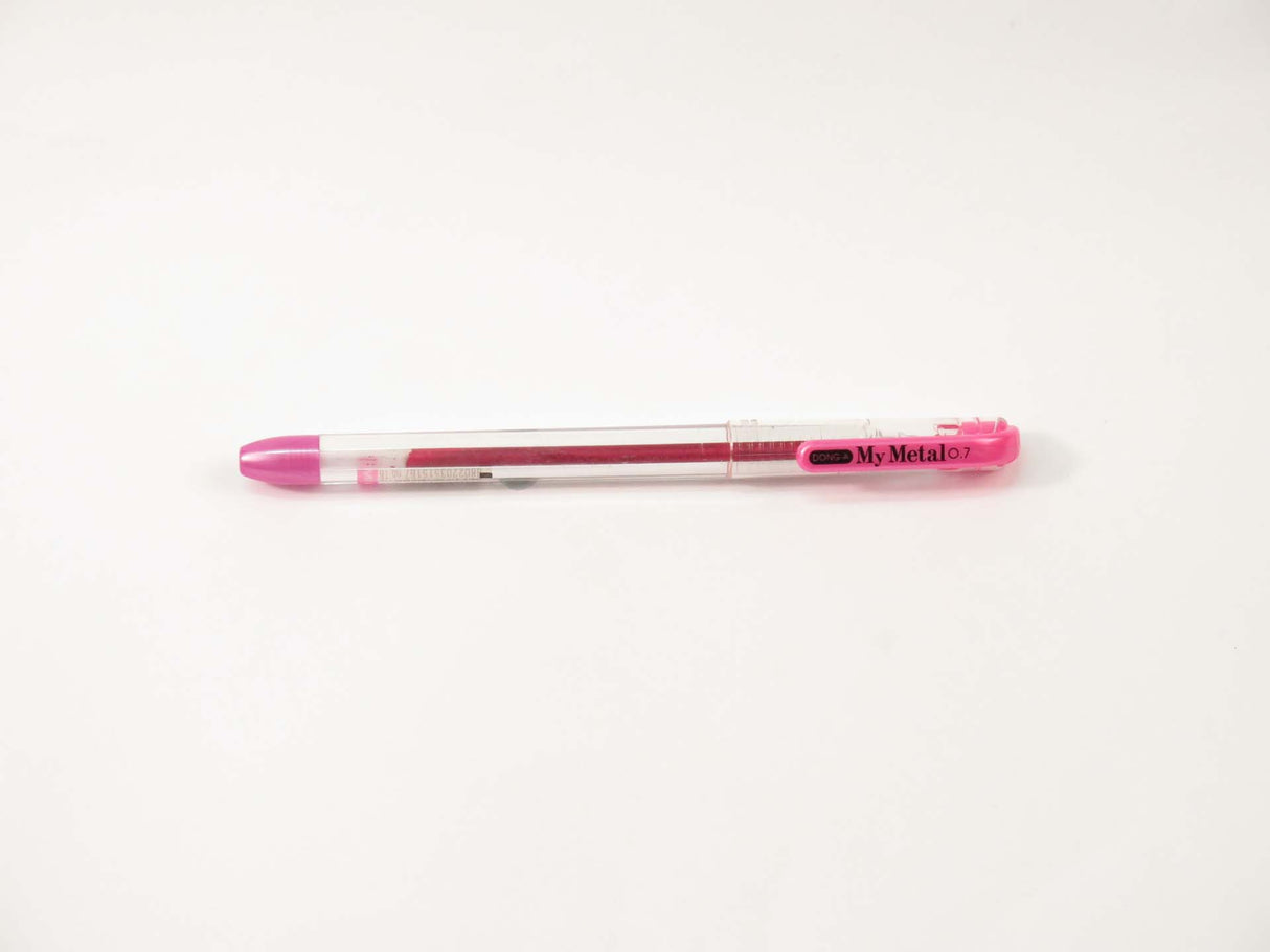 MY MET A/FREE PEN 0.7mm PINK