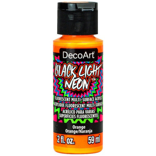 DECOART BLACK LIGHT NEONS 2oz ORANGE