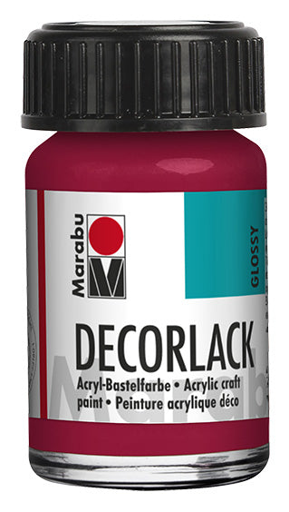 MARABU DECORLACK 15ml 032 CARMINE RED