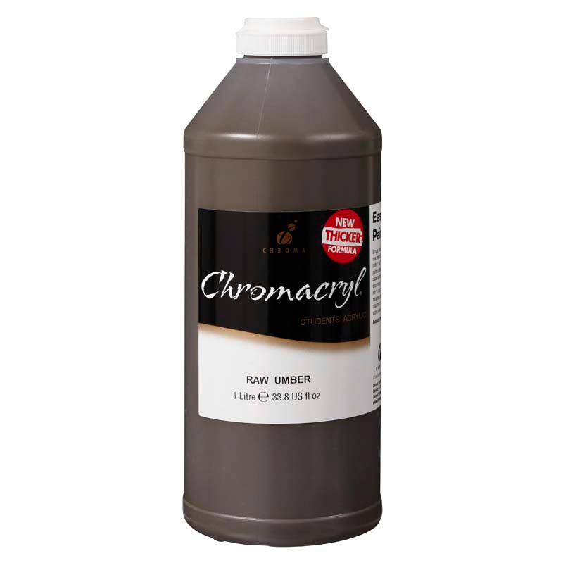CHROMACRYL 1Lit RAW UMBER