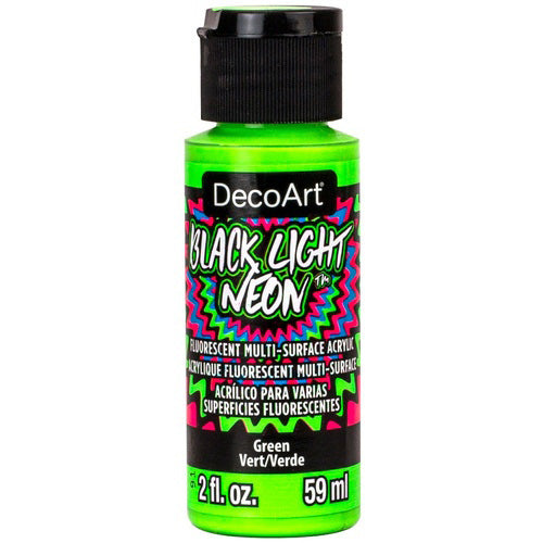 DECOART BLACK LIGHT NEONS 2oz GREEN