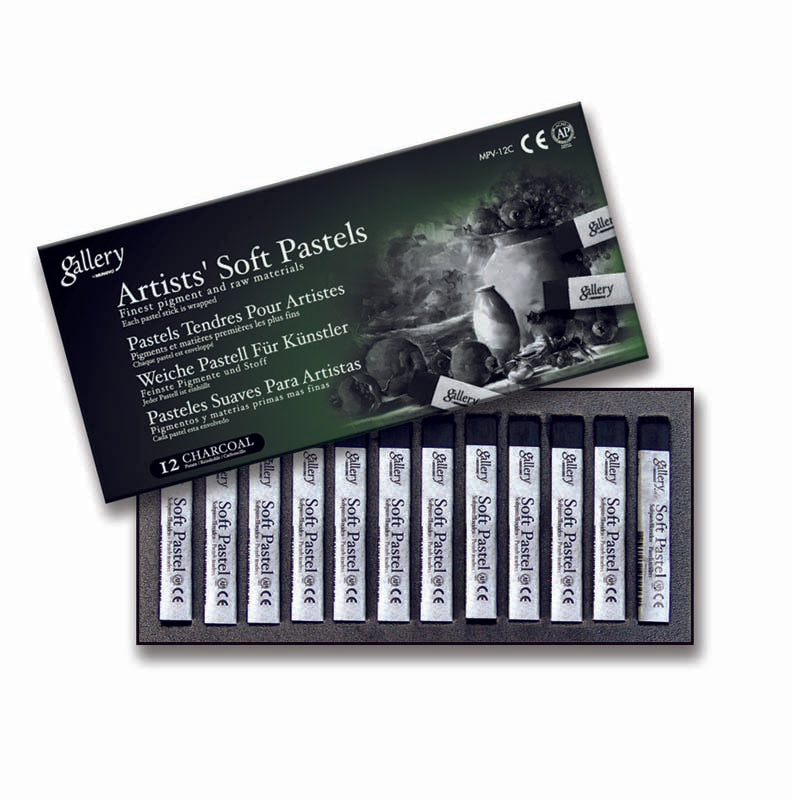 GALLERY SOFT PASTEL CHARCOAL MPV-12C