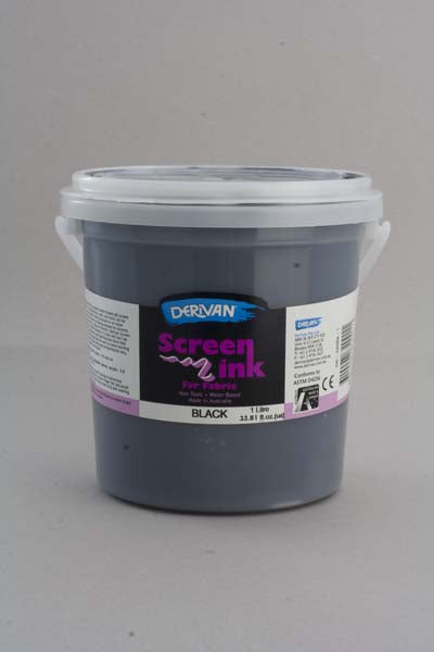DERIVAN SCREEN INK 1L BLACK