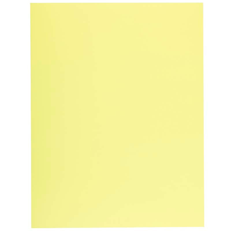 FLUORESCENT SHOWCARD 50x65 YELLOW