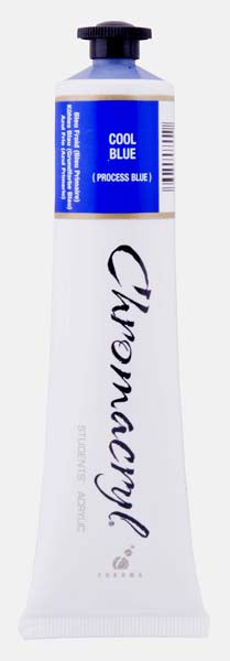 CHROMACRYL 75ml COOL BLUE (PROCESS BLUE)