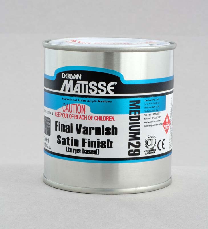 MATISSE MM29 250ML SATIN VARNISH T/B