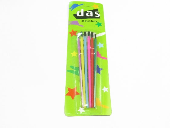 DAS 9041 SET/6 SYNTH.HAIR BRUSHES
