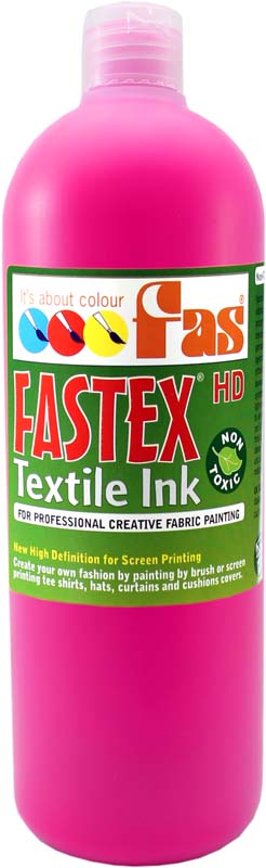 FAS TEXTILE INK 1 LTR FLUO MAGENTA