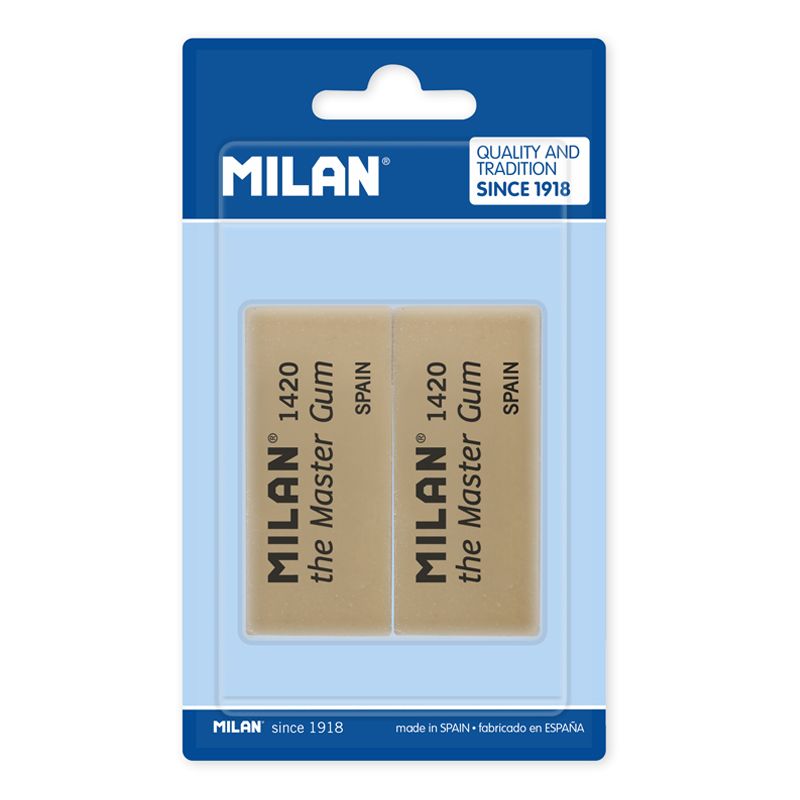 Milan Eraser 1420 Master Gum Blister (2)