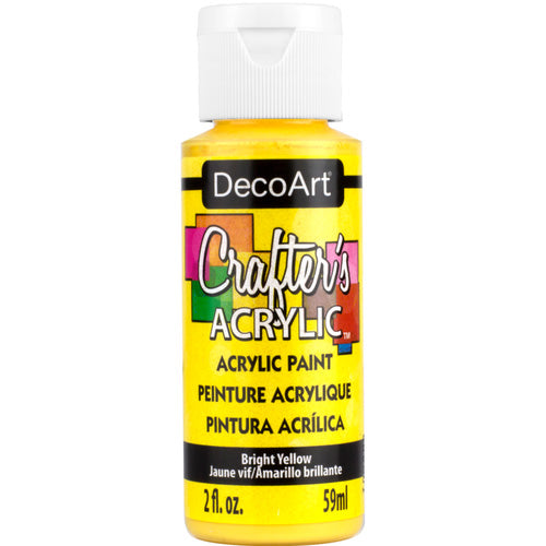 CRAFTERS ACRYLIC 2oz BRIGHT YELLOW