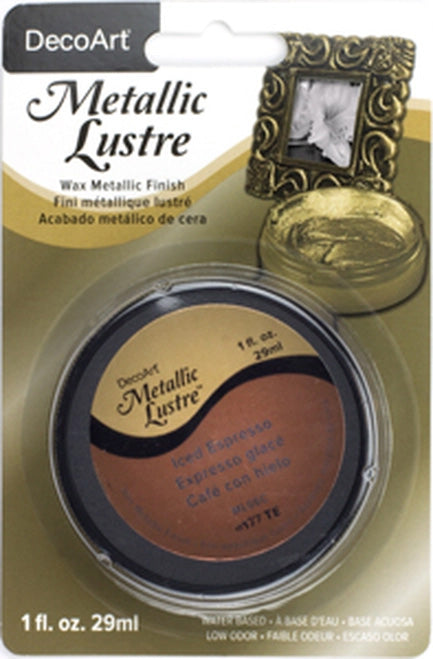 DECOART METALLIC LUSTRE 1oz ICED ESPRSO