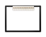 MUNGYO GLASS PALETTE SET 300x400mm