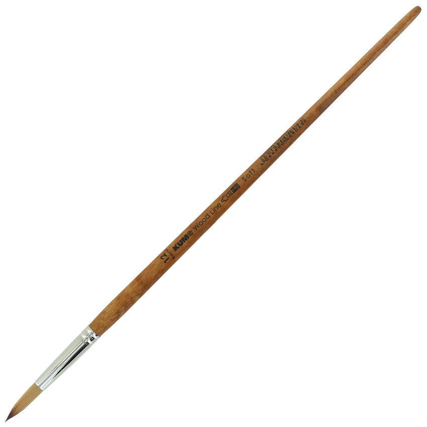 KUM WOOD LINE BRUSH ROUND #12