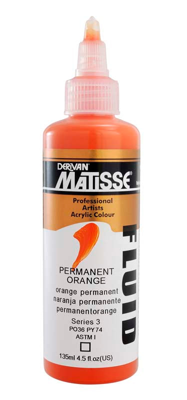 Matisse FLUID 135ml Permanent Orange