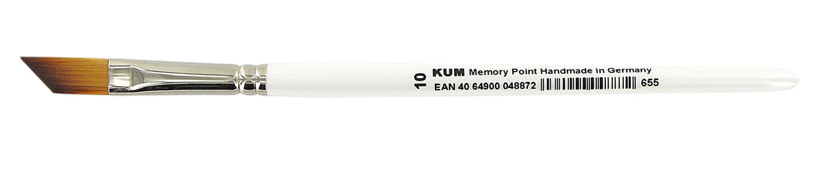 KUM MEMORY POINT BRUSH SLANTED #10