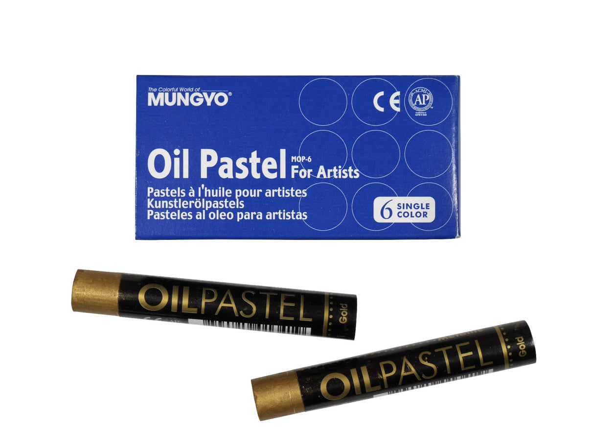 GALLERY OIL PASTELS MET GOLD (6)