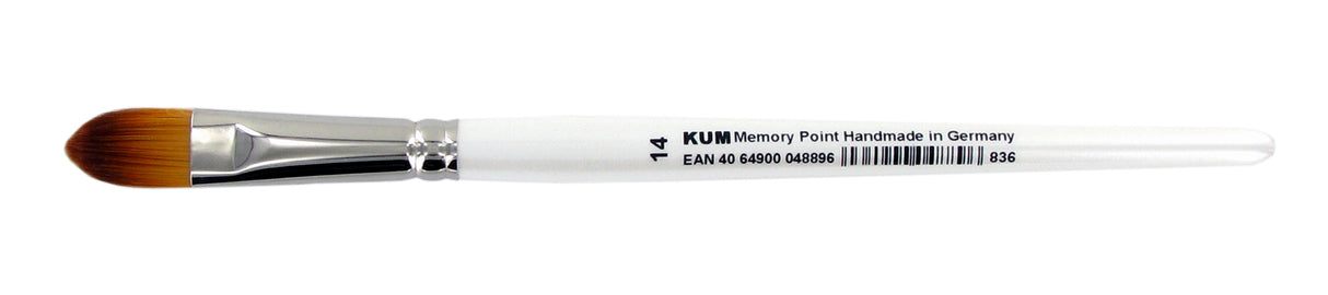 KUM MEMORY POINT BRUSH CAT TONGUE #14