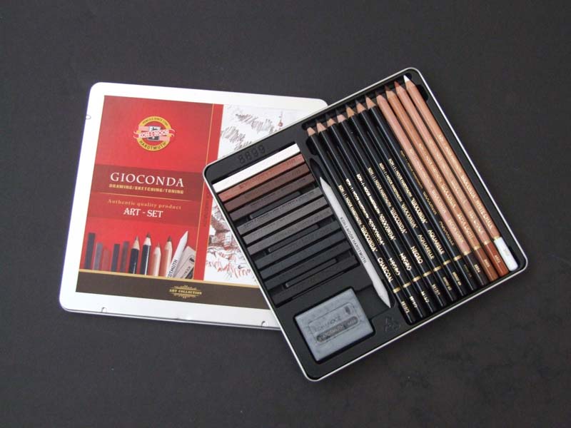 8899 GIOCONDA ARTIST SKETCHING SET 24pce