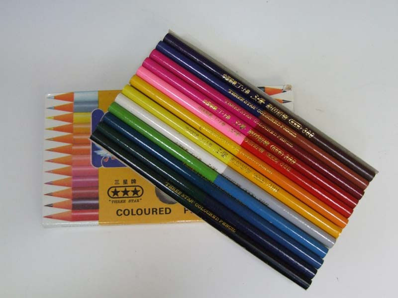 THREE STAR PENCIL D/E 12S