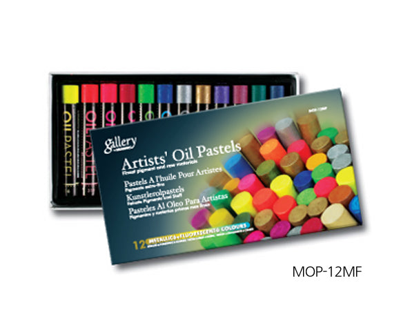 GALLERY OIL PASTEL MET/FLURO