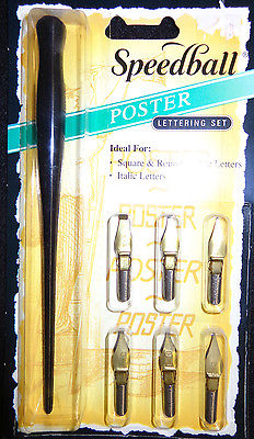 SPEEDBALL POSTER PEN SET 2963