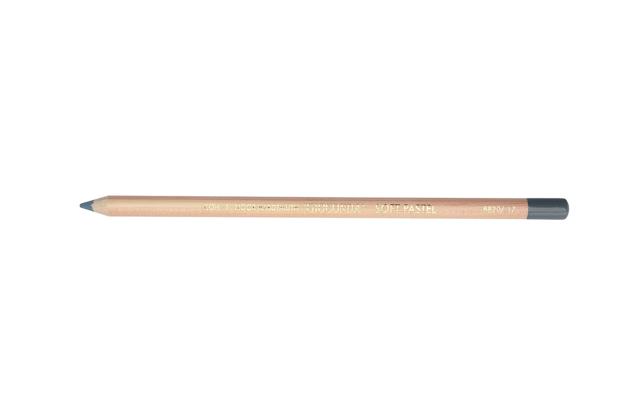 SOFT PASTEL CHALK PENCIL METAL GREY