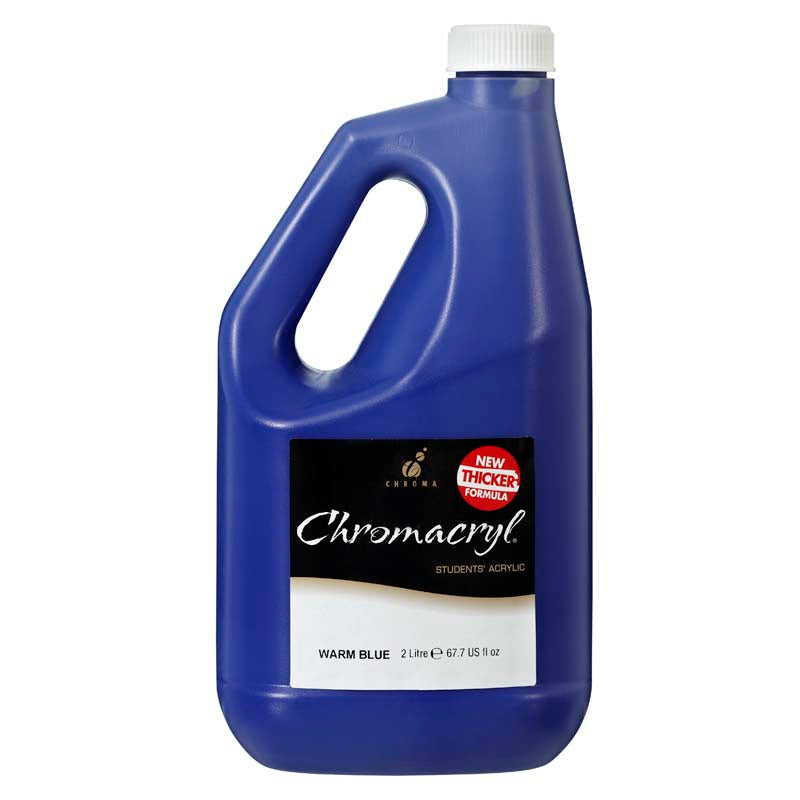 CHROMACRYL 2Lit WARM BLUE