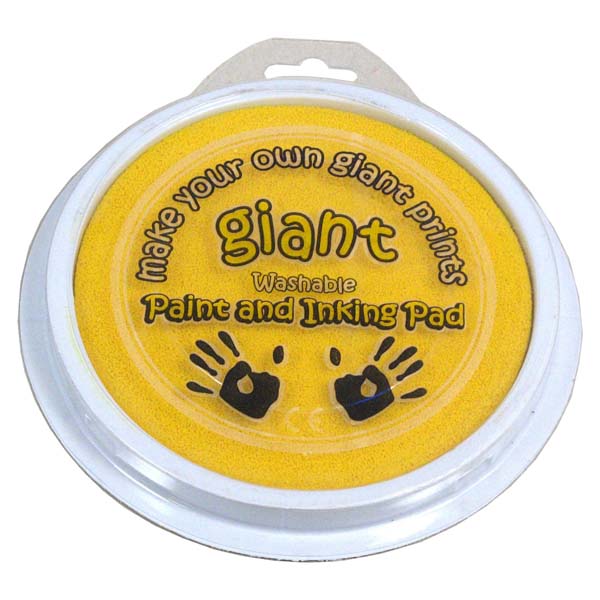 Giant Paint Pad 15cm Yellow