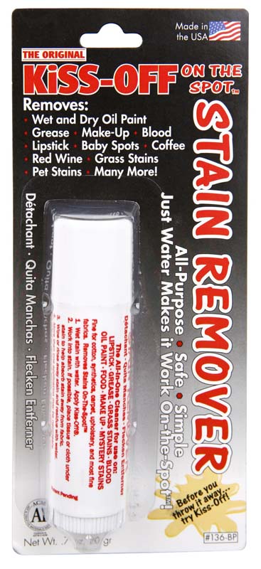 KISS-OFF STAIN REMOVER CARDED
