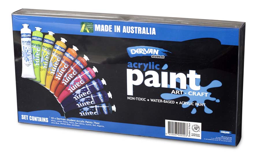 DERIVAN STUDENT 75ML 10 TUBE PACK