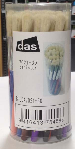 CANISTER BLEACH BRISTLE ROUND-PLASTIC HA