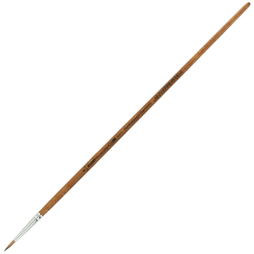 KUM WOOD LINE BRUSH ROUND #4