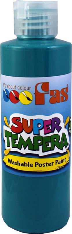 FAS SUPER TEMPERA 250ml TURQUOISE