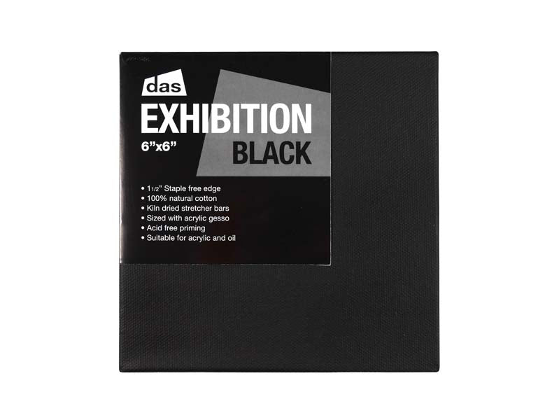 das EXHIBITION BLACK 1.5 CANVAS 6x6