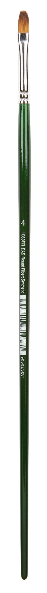 DAS S1068FR SYNTHETIC FILBERT L/H #4