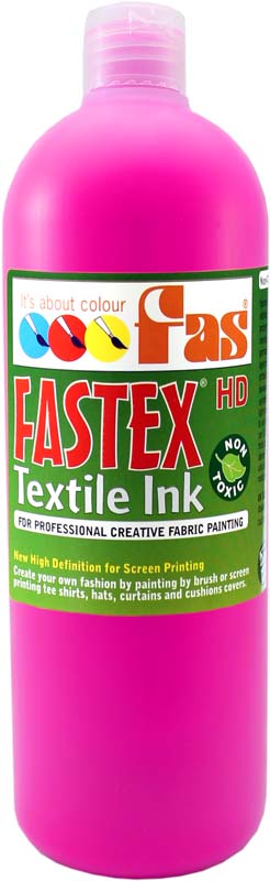 FAS TEXTILE INK 1 LTR FLUO PINK