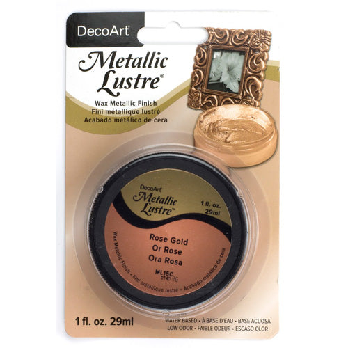 DECOART METALLIC LUSTRE 1oz ROSE GOLD