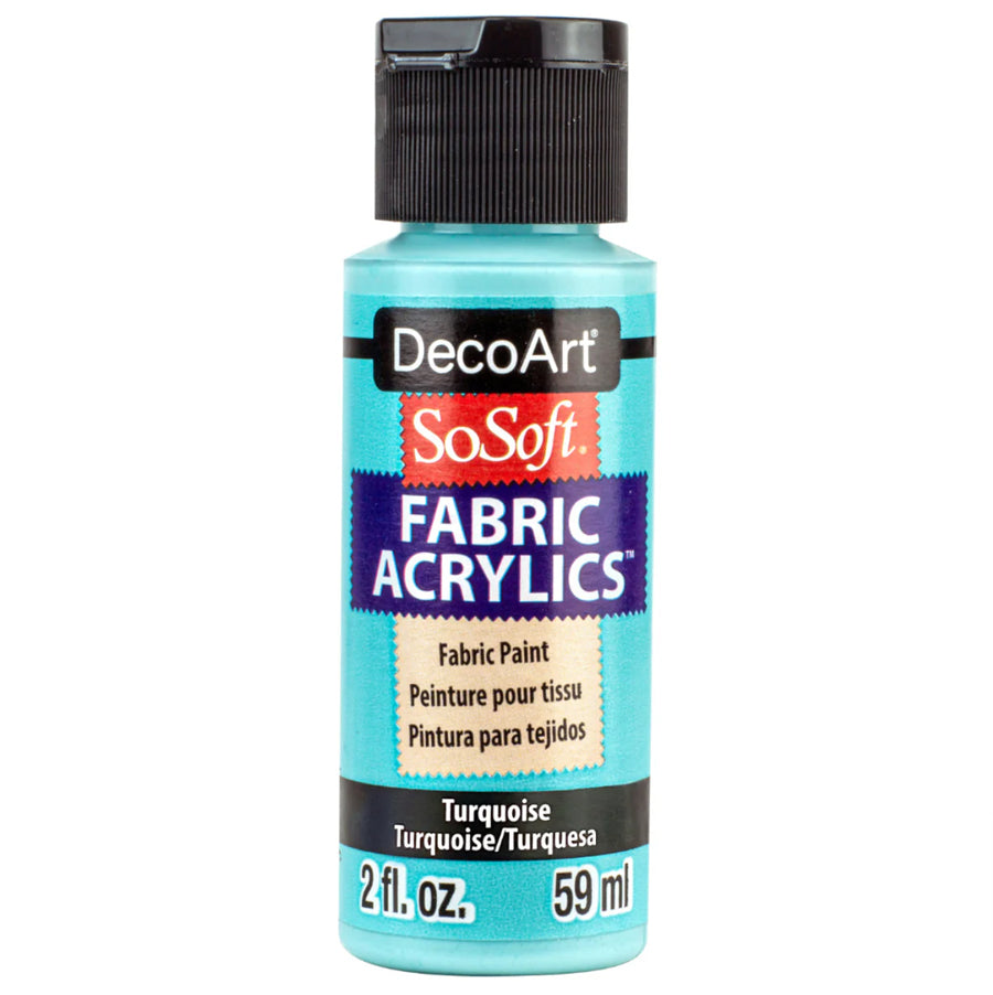 SO SOFT FABRIC ACRYLIC 2oz TURQUOISE