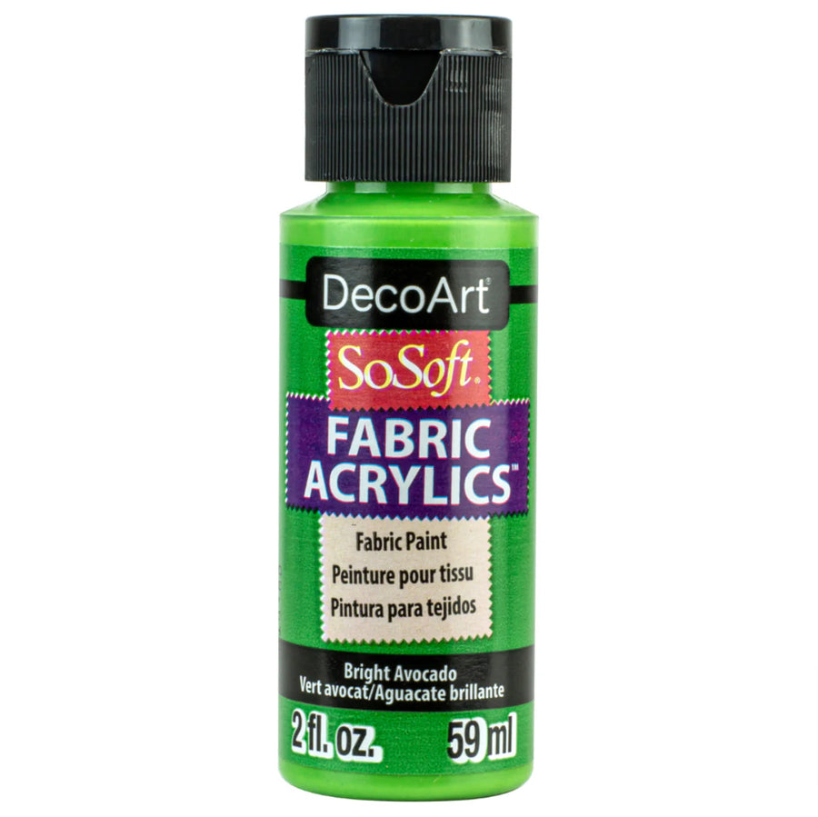 SO SOFT FABRIC ACRYLIC 2oz BT AVOCADO