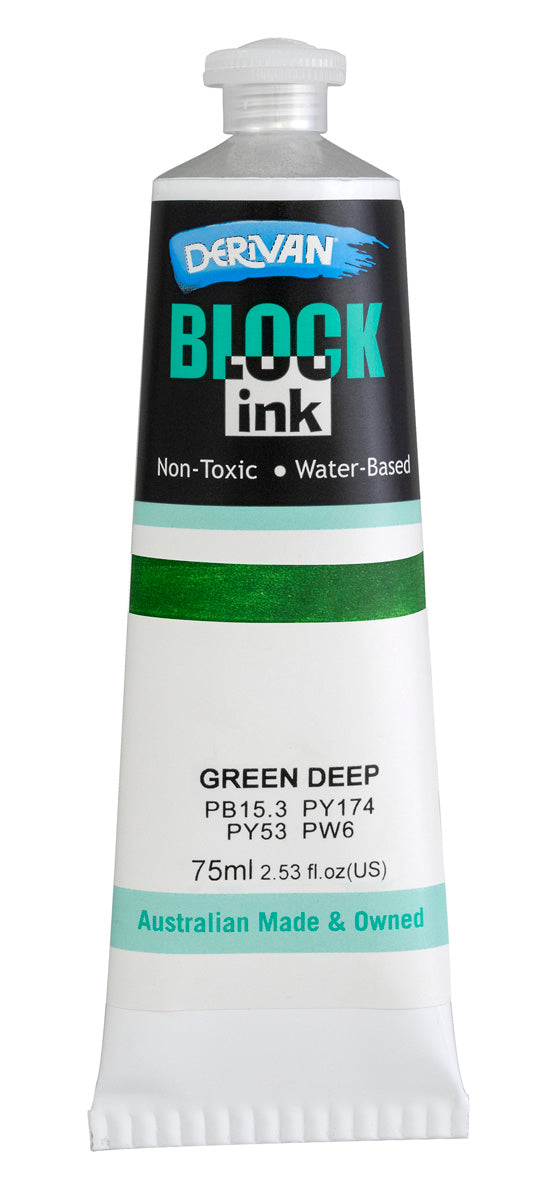 DERIVAN BLOCK INK 75ML GREEN DEEP