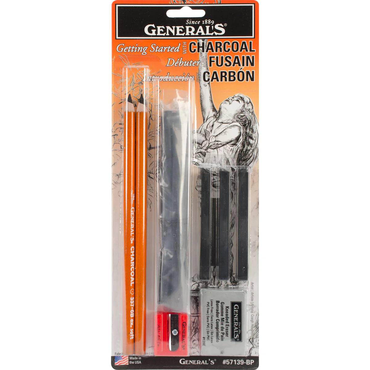 GENERAL GETTING STARTED w/CHARCOAL SET