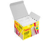 JOVI SCHOOL CHALK 100pce WHITE