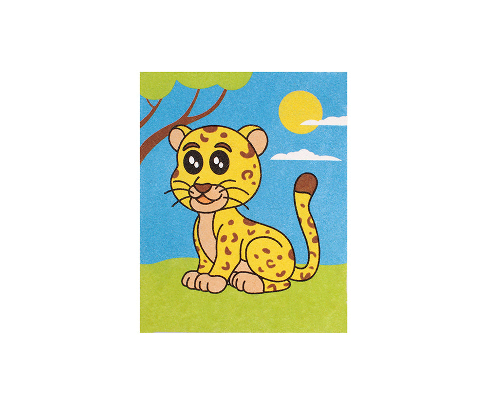 JOVI PLAY&FUN Sand Painting Kit Animals