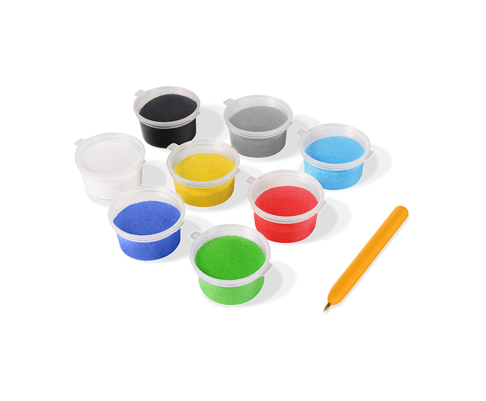 JOVI PLAY&FUN Sand Painting Kit Transport