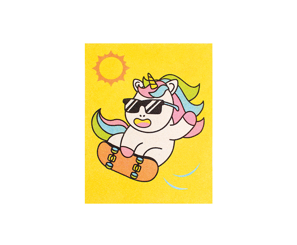 JOVI PLAY&FUN Sand Painting Kit Unicorns