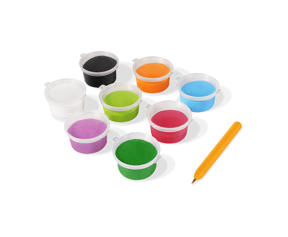 JOVI PLAY&FUN Sand Painting Kit Dinosaurs