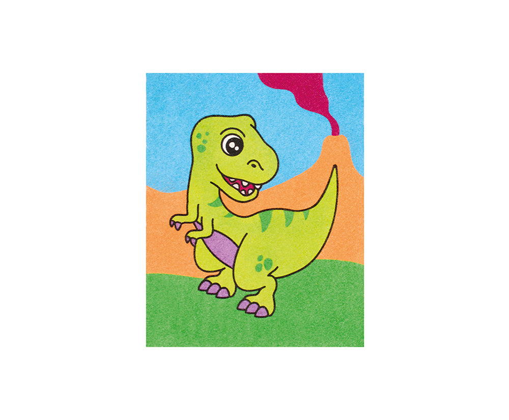 JOVI PLAY&FUN Sand Painting Kit Dinosaurs