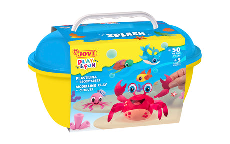 JOVI PLAY&FUN Modelling Clay Trunk Splash